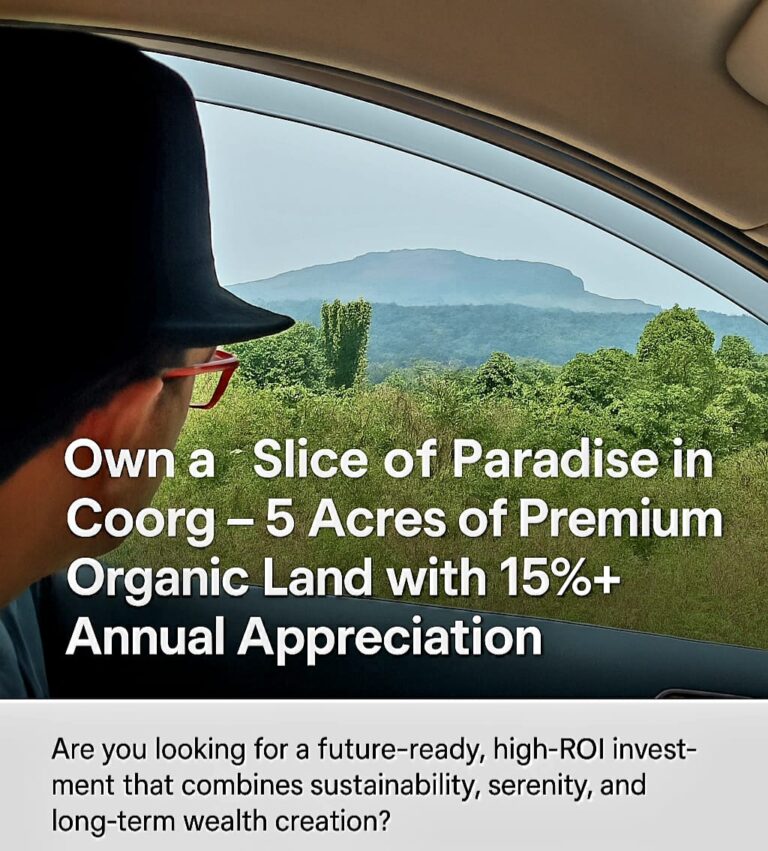 ️Invest in the Future of Coorg – Where Nature Meets Growth!